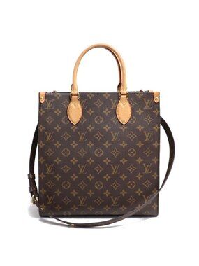 Louis Vuitton Sac Plat PM 2-Way Shoulder Bag Monogram IC Chip